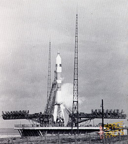 Soyuz 8 on launch pad