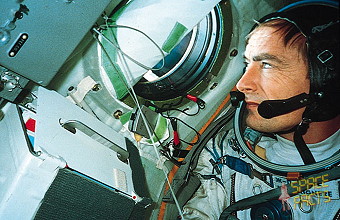 Haigner� onboard Mir