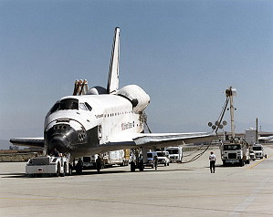 Arbeiten nach der Landung