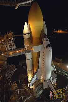 STS-98 auf der Startrampe