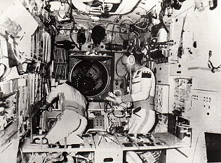 Crew Soyuz T-5 onboard Salyut 7