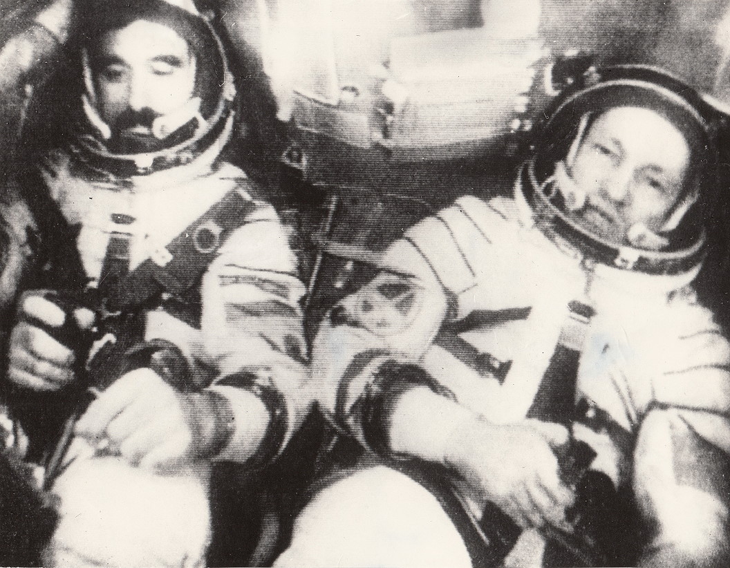 an Bord von Sojus 33