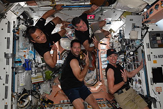 life onboard ISS