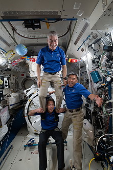 life onboard ISS