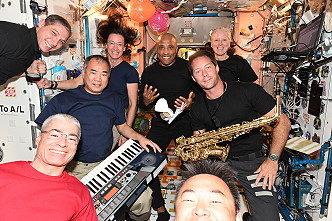life onboard ISS