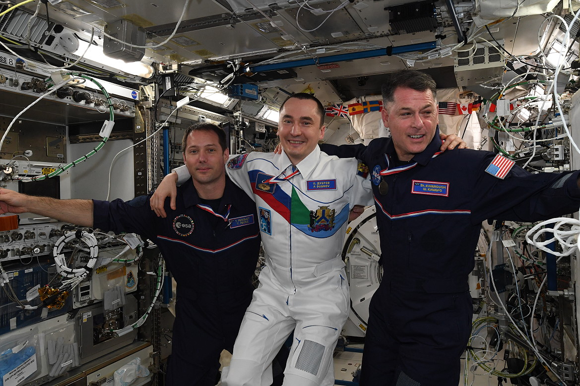 life onboard ISS