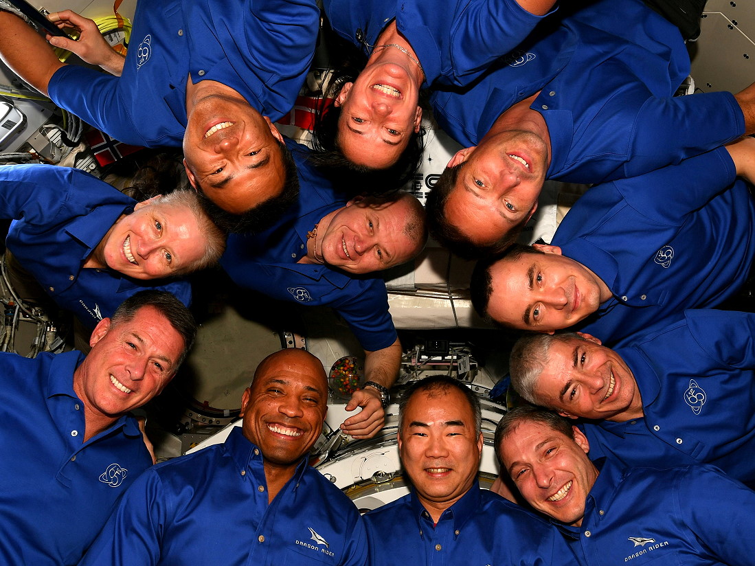 life onboard ISS