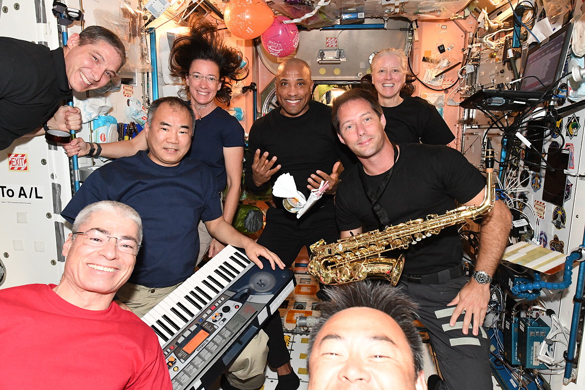 life onboard ISS