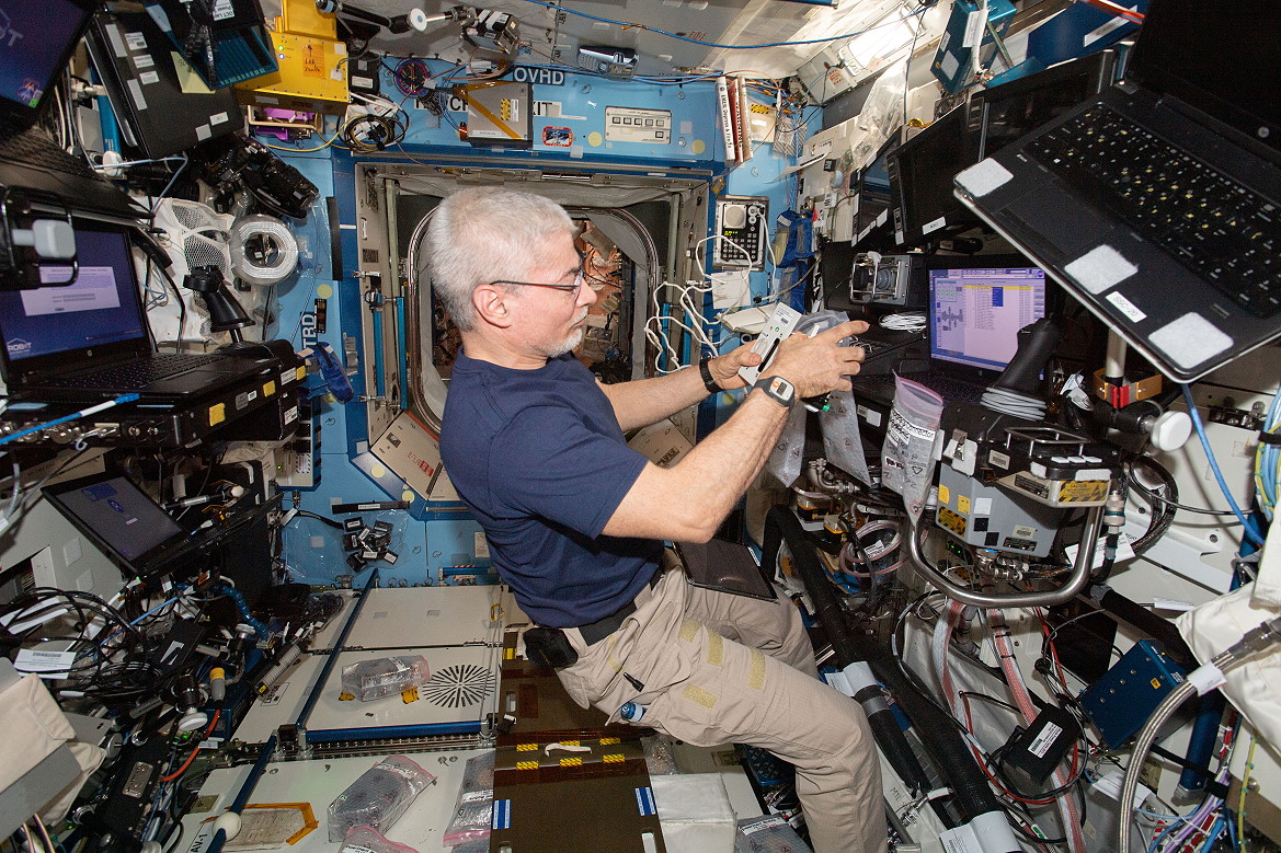 life onboard ISS