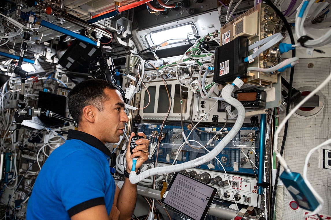 life onboard ISS