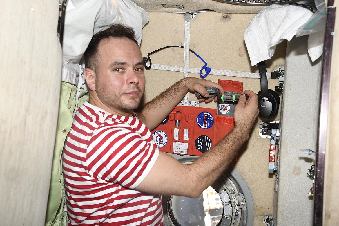 life onboard ISS