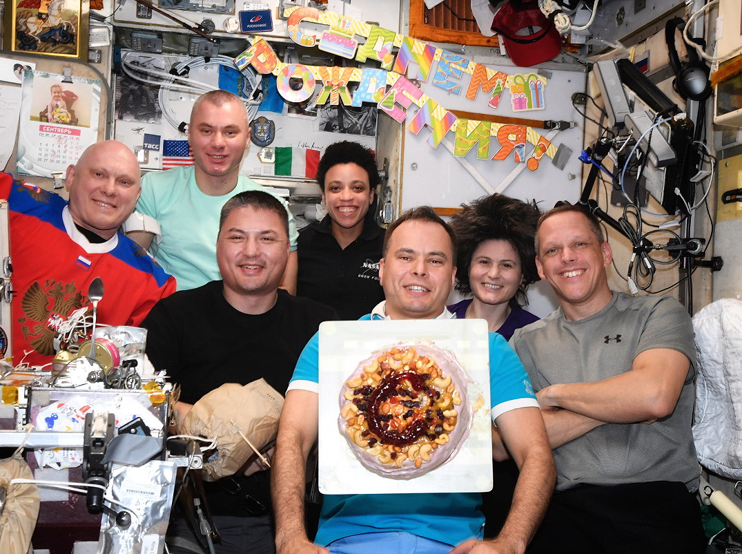 life onboard ISS