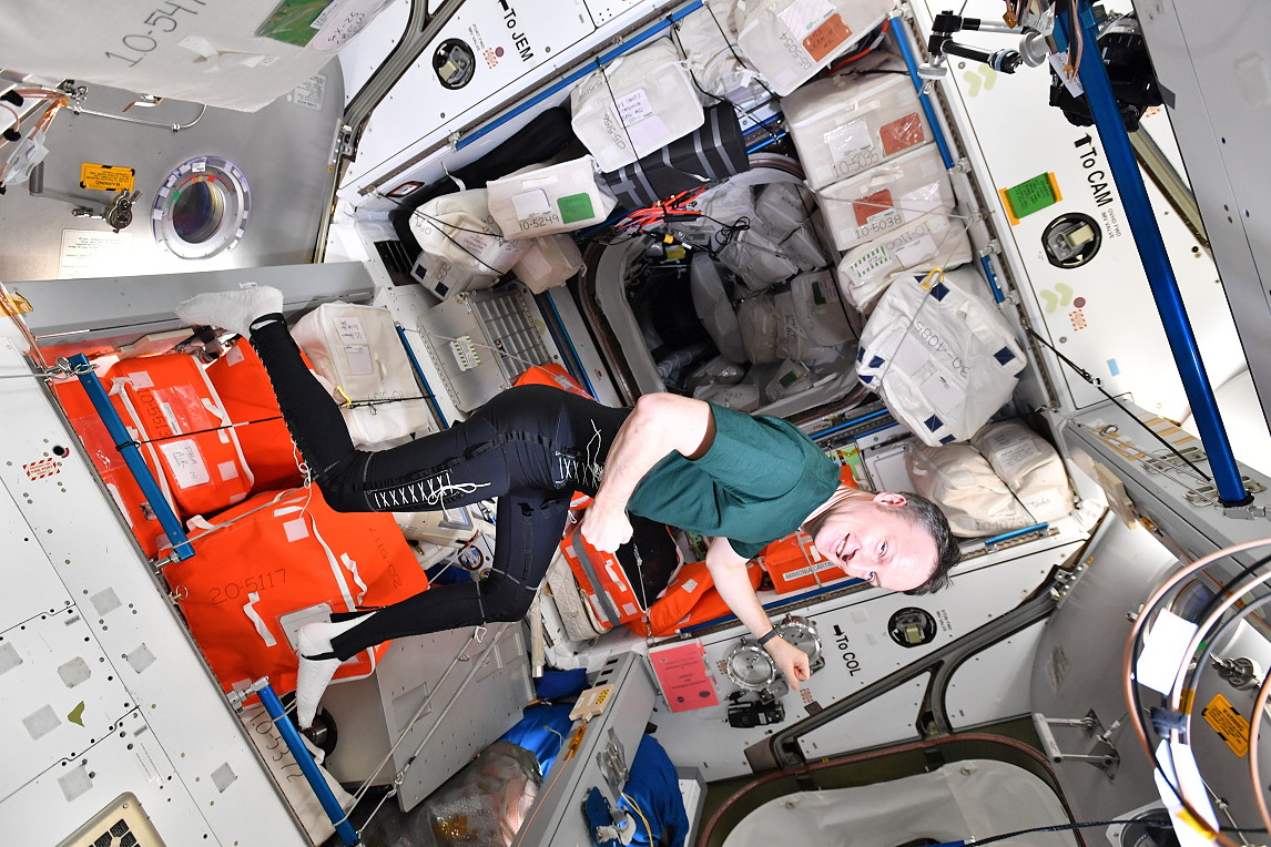 life onboard ISS