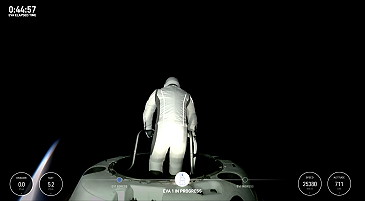 EVA Jared Isaacman on September 12, 2024