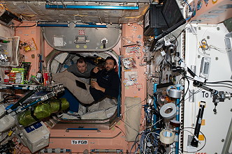 life onboard ISS