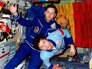 Leben an Bord von Saljut 6