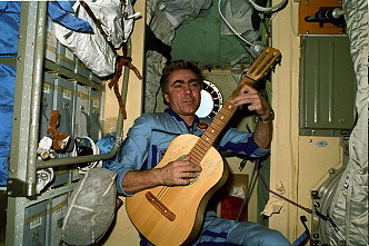 Leben an Bord der Mir