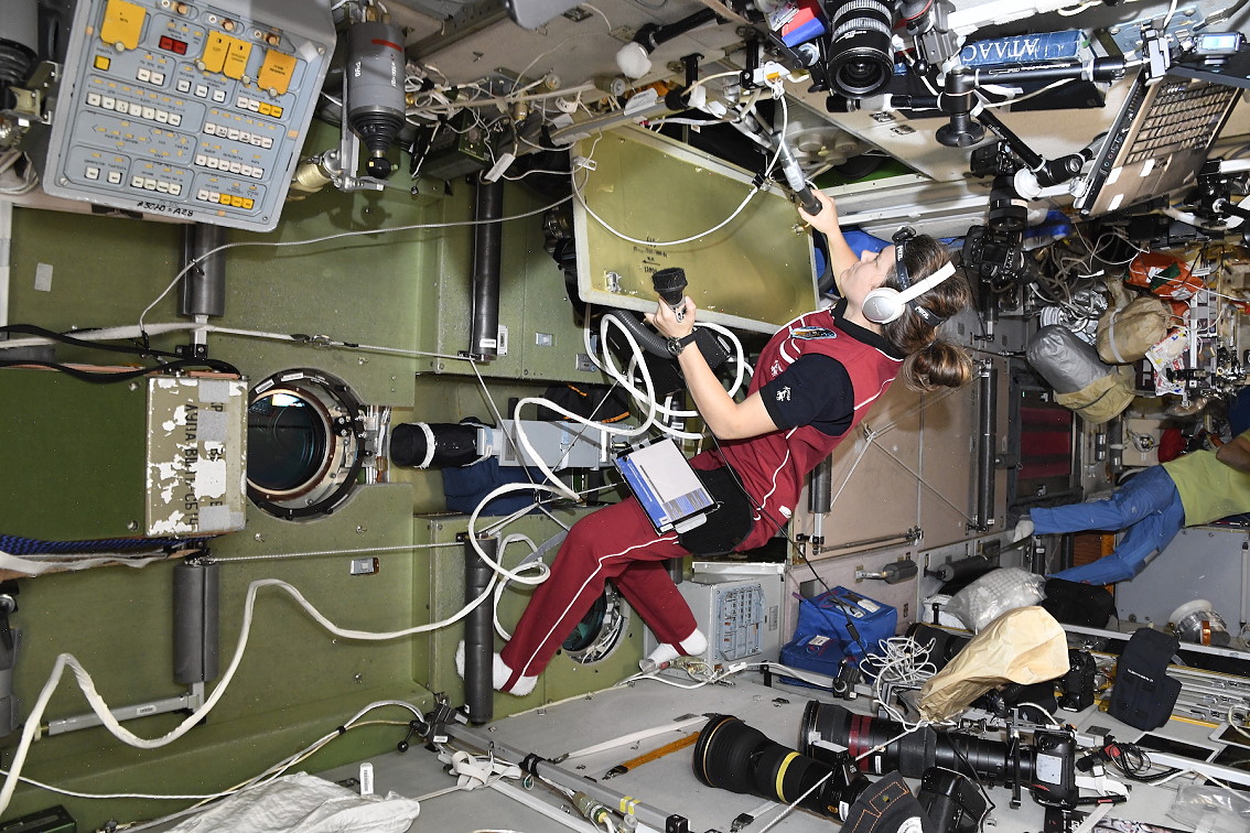 life onboard ISS