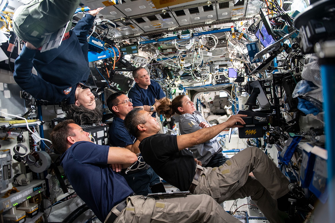 Leben an Bord der ISS
