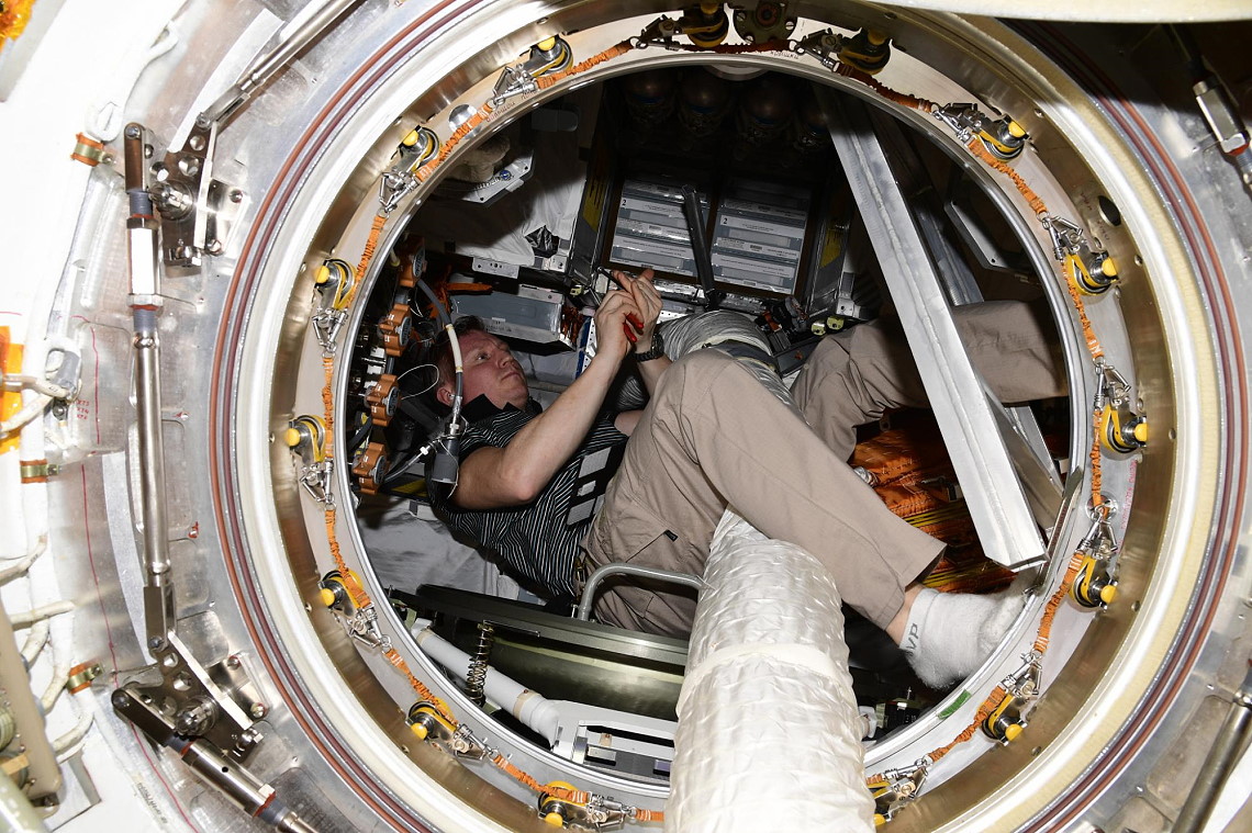 life onboard ISS