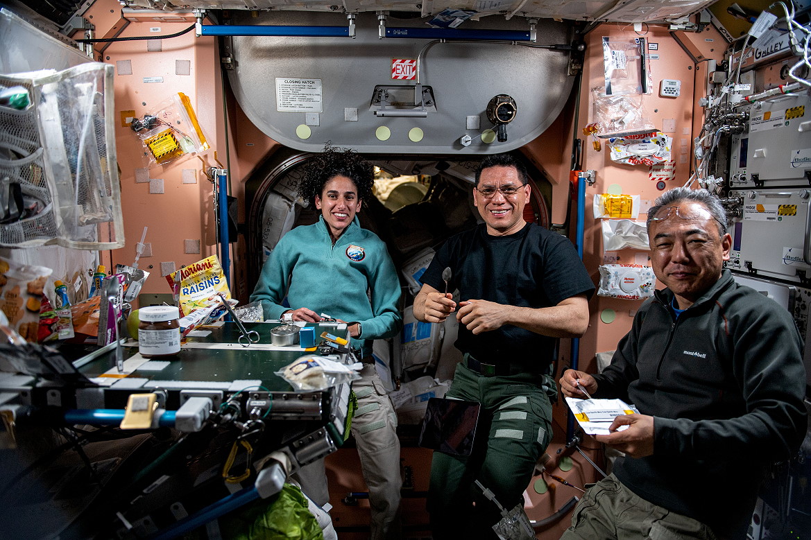 life onboard ISS