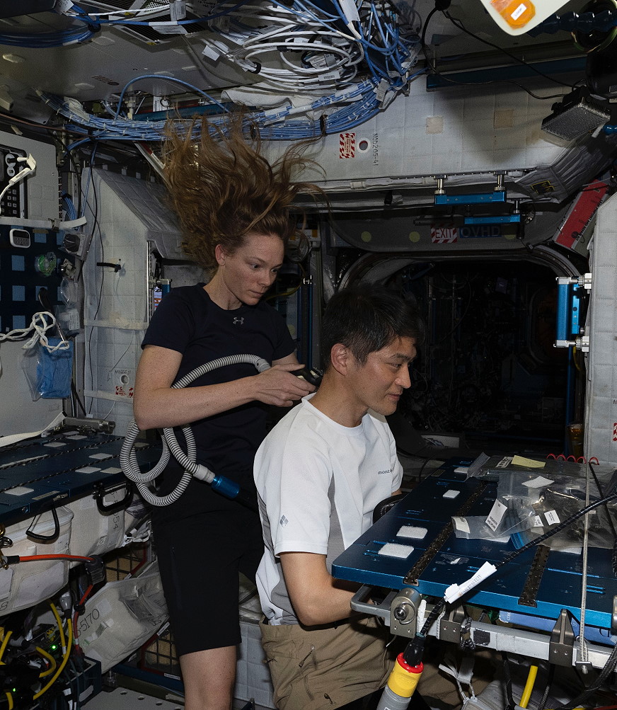 Leben an Bord der ISS