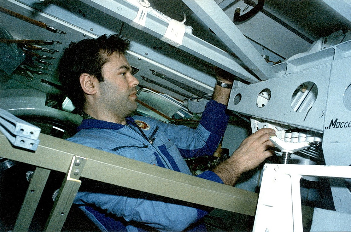 Leben an Bord der Mir