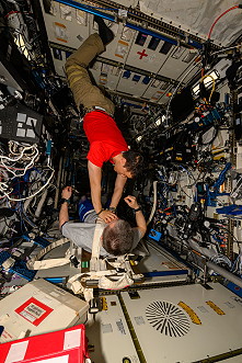 Leben an Bord der ISS