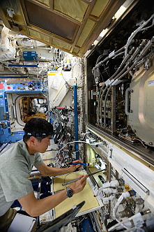 Leben an Bord der ISS