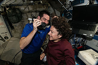 life onboard ISS