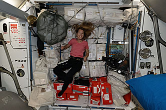 life onboard ISS