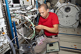 life onboard ISS