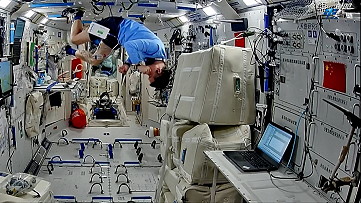 Leben an Bord von Tiangong