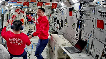 Leben an Bord von Tiangong