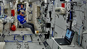 Leben an Bord von Tiangong