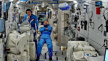 Leben an Bord von Tiangong