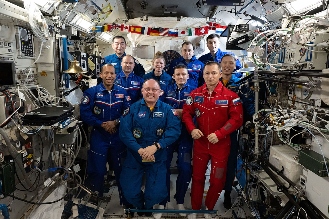 Leben an Bord der ISS