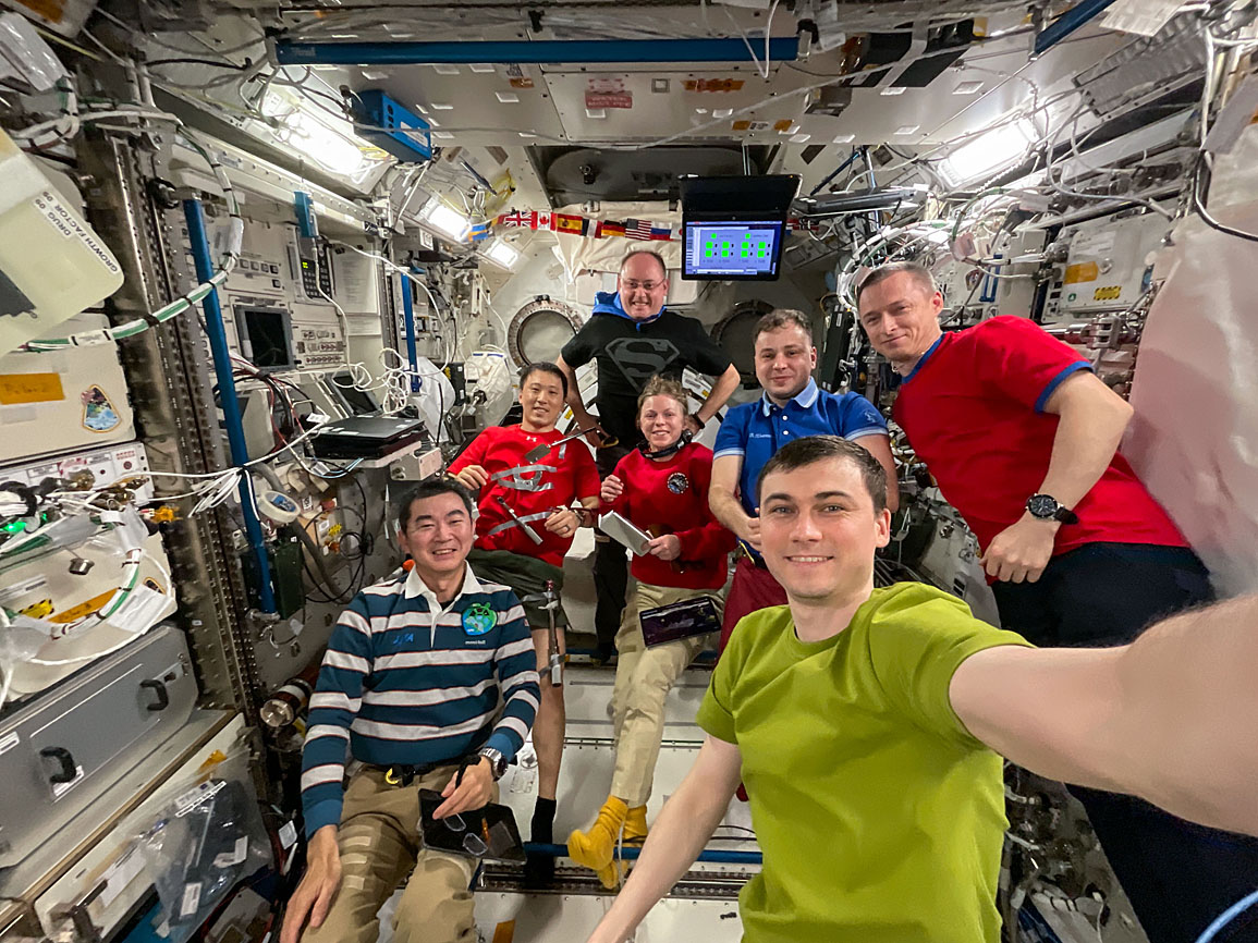 Leben an Bord der ISS