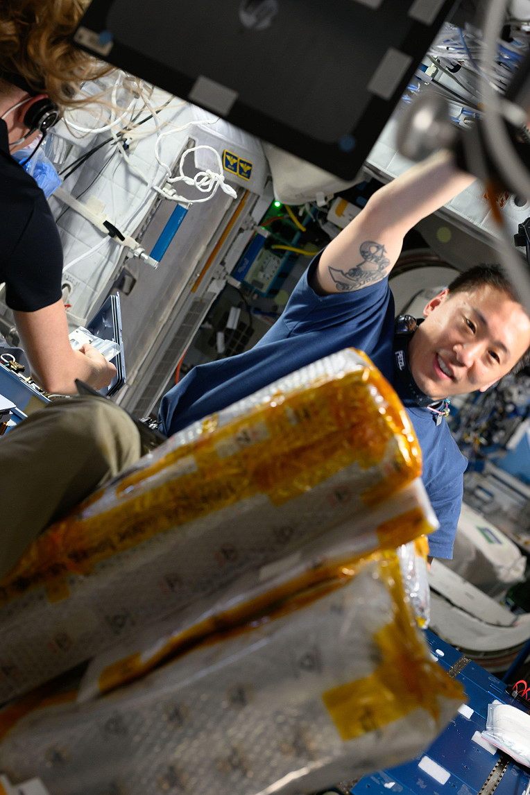 Leben an Bord der ISS