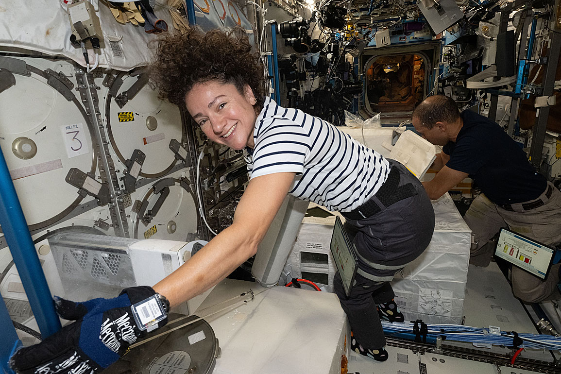 life onboard ISS