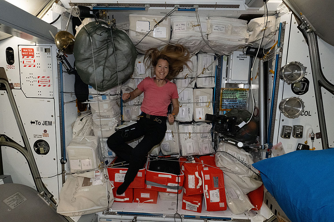 life onboard ISS