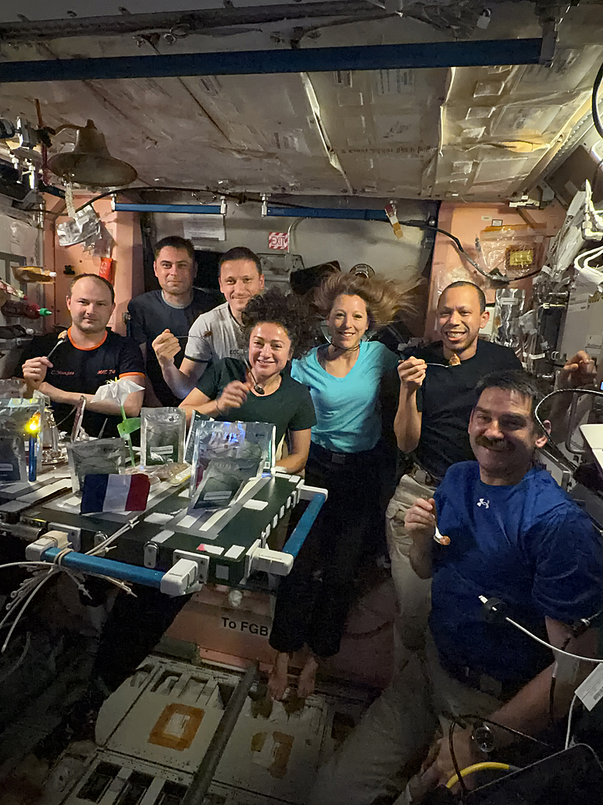life onboard ISS