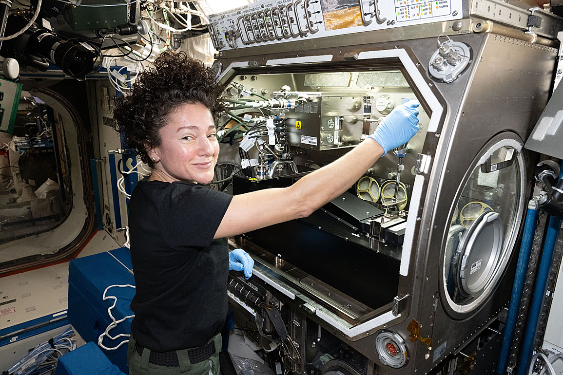 life onboard ISS