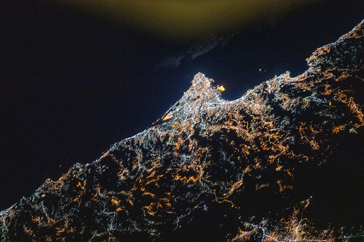 Beirut at night