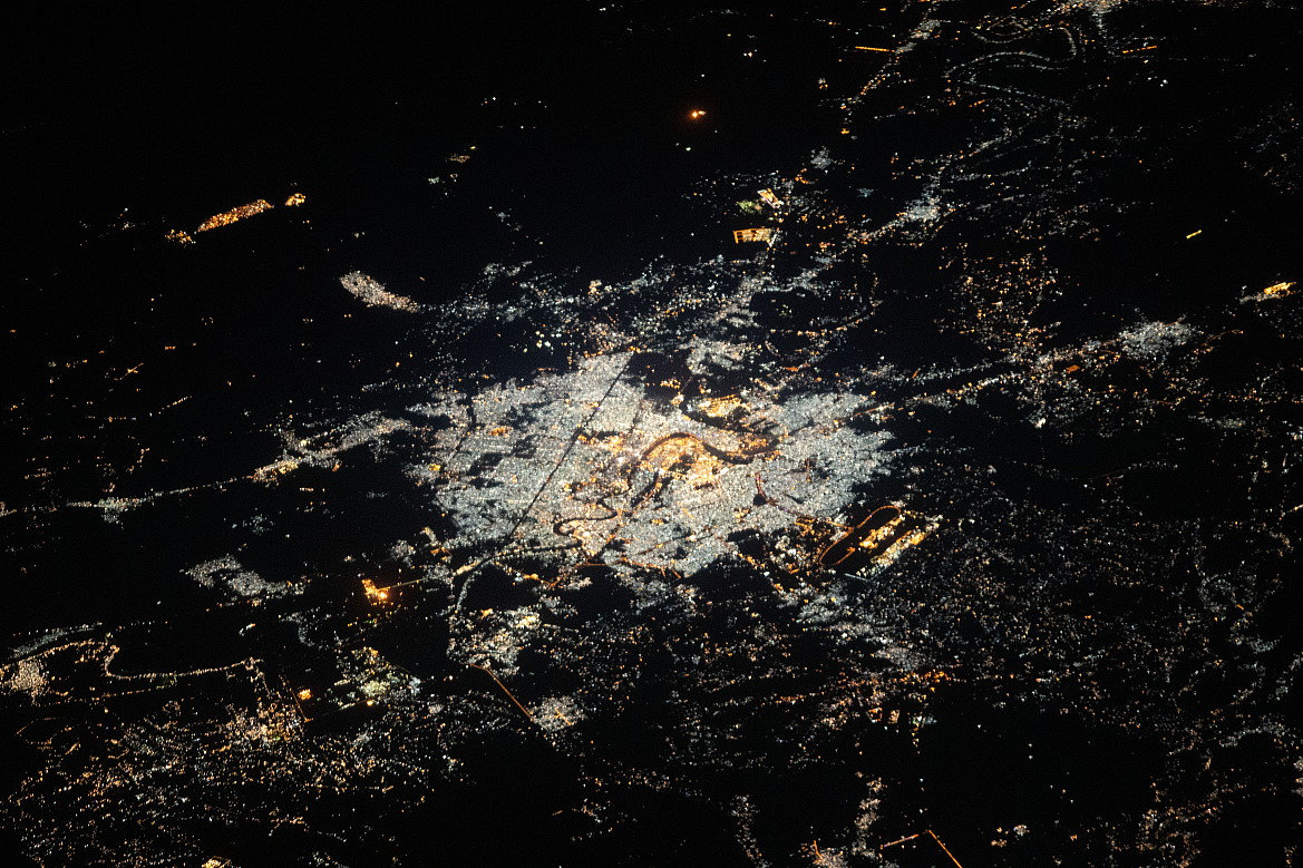 Baghdad by night