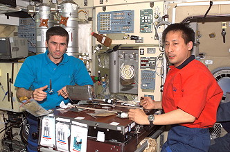 Leben an Bord der ISS