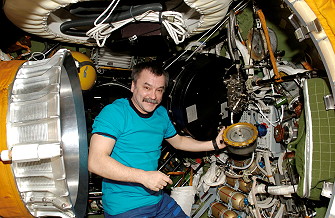 life onboard ISS