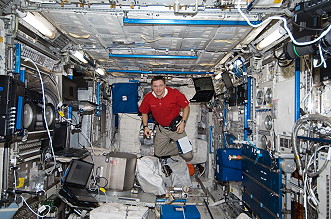 life onboard ISS
