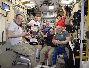 Leben an Bord der ISS