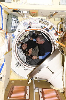 Leben an Bord der ISS